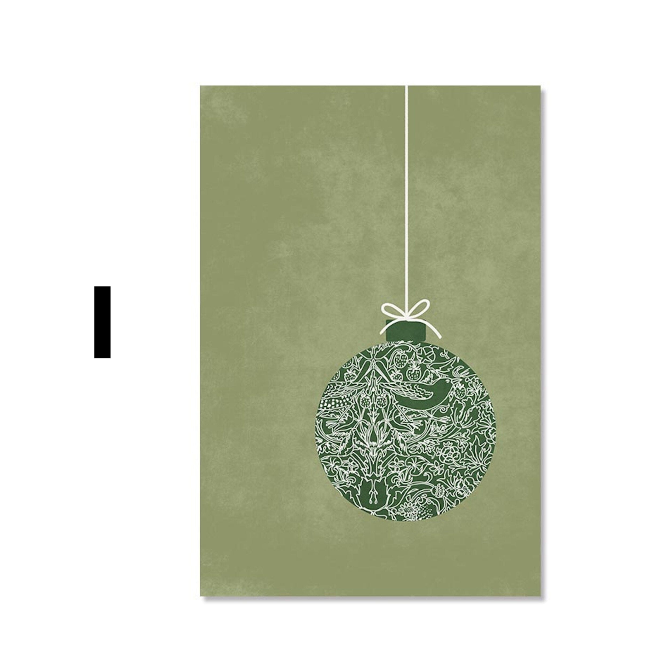 Poster Sapin de Noël avec Cadeaux · Décoration Fêtes · Print sans Cadre