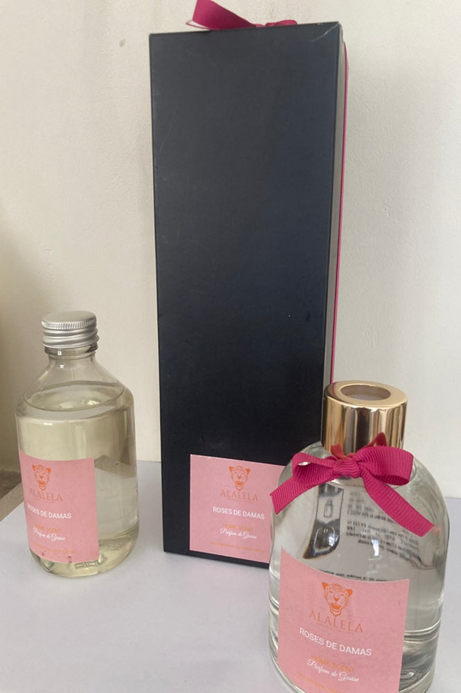 Damask rose Refill reed diffuser (200 ml)