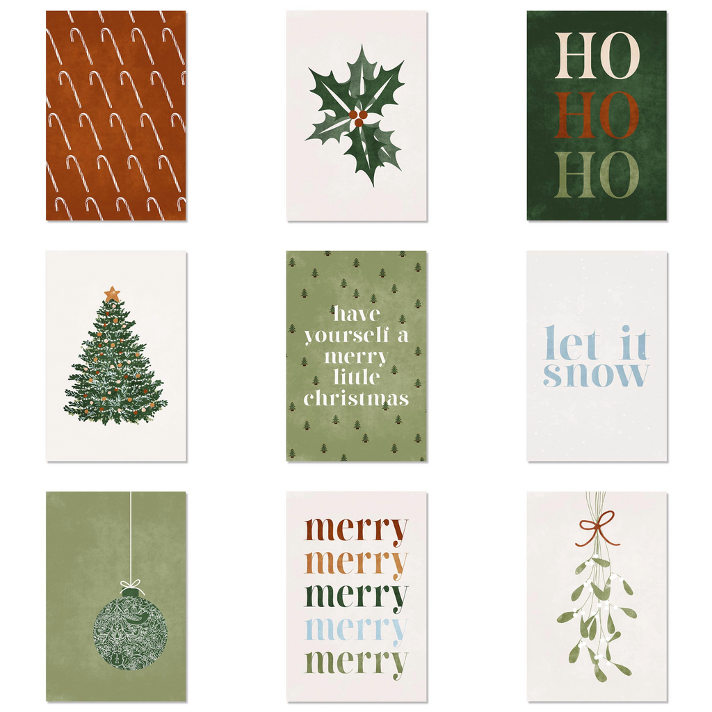 Poster Sapin de Noël avec Cadeaux · Décoration Fêtes · Print sans Cadre